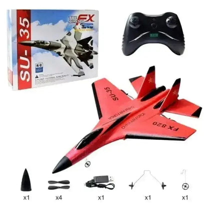 Sportsman Specialty Products Drone red with box L Glider Colorful Hand Throwing Foam RC Airplanes  2.4G SU35
