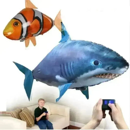 Sportsman Specialty Products Drone Shark Toy Air Swimming Fish Drone  RC Animal Toy Infrared RC Flying Toys