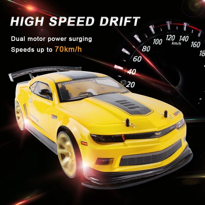 RC Car 70Km/H RC Car Drift Racing Car Championship 4WD Battery Off Road 1:10 Sportsman Specialty Products