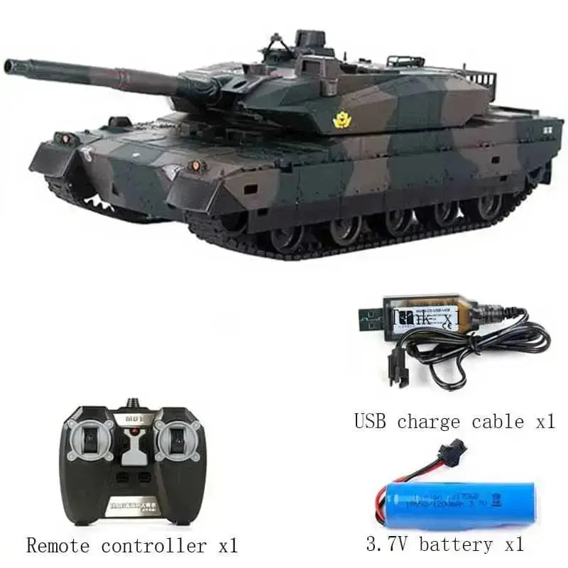 Sportsman Specialty Products Fast RC Cars Green 1B RC Tank 40CM Camouflage 1/20 9CH 27Mhz Infrared Electric Rechargeable