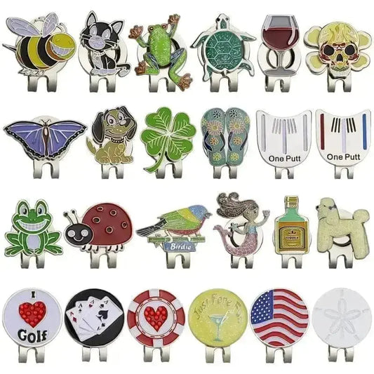 Sportsman Specialty Products Golf Accessories Golf Marker w Golf Hat Clip Magnetic Alloy Golf Accessories