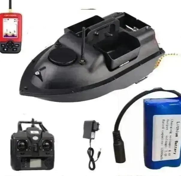 Sportsman Specialty Products RC boat 16GPSEU Add Finder A / China Bait Boat 16 GPS  Point Intelligent Return 3 Hopper Boat Fishing