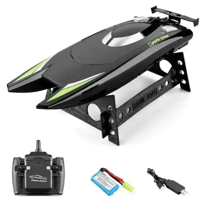 Sportsman Specialty Products RC boat black / Italy Speedboat 25KM/H 805 High Speed Racing Boat Remote Control