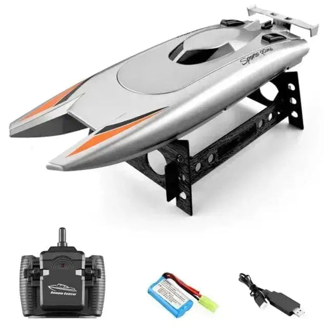 Sportsman Specialty Products RC boat sliver / Italy Speedboat 25KM/H 805 High Speed Racing Boat Remote Control