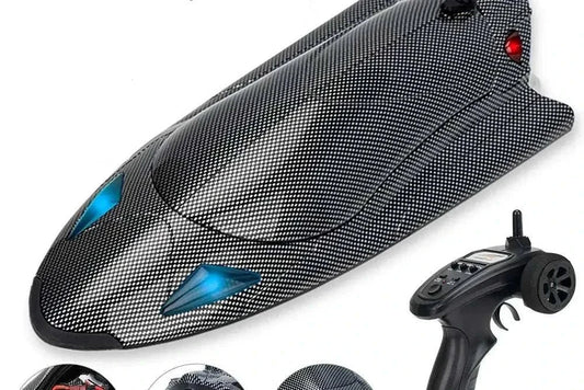 High-speed carbon fiber turbojet speedboat with 2.4G remote control