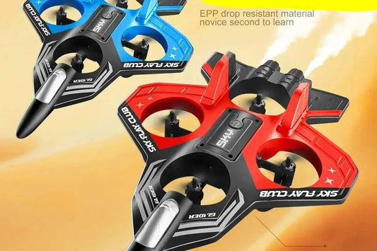 YP3 foam aircraft drone with 4-axis remote control and LED lights